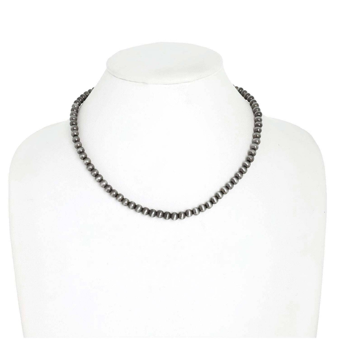 Western Navajo Pearl Beaded Collar Necklace