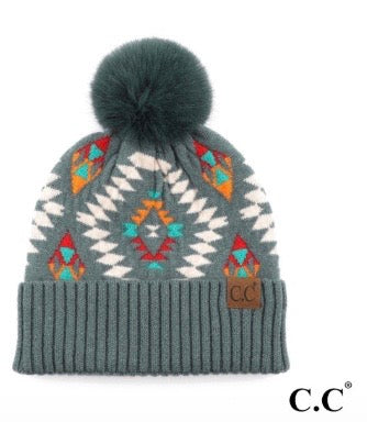 Aztec CC Beanie w/ Patch *Limited Quantities*