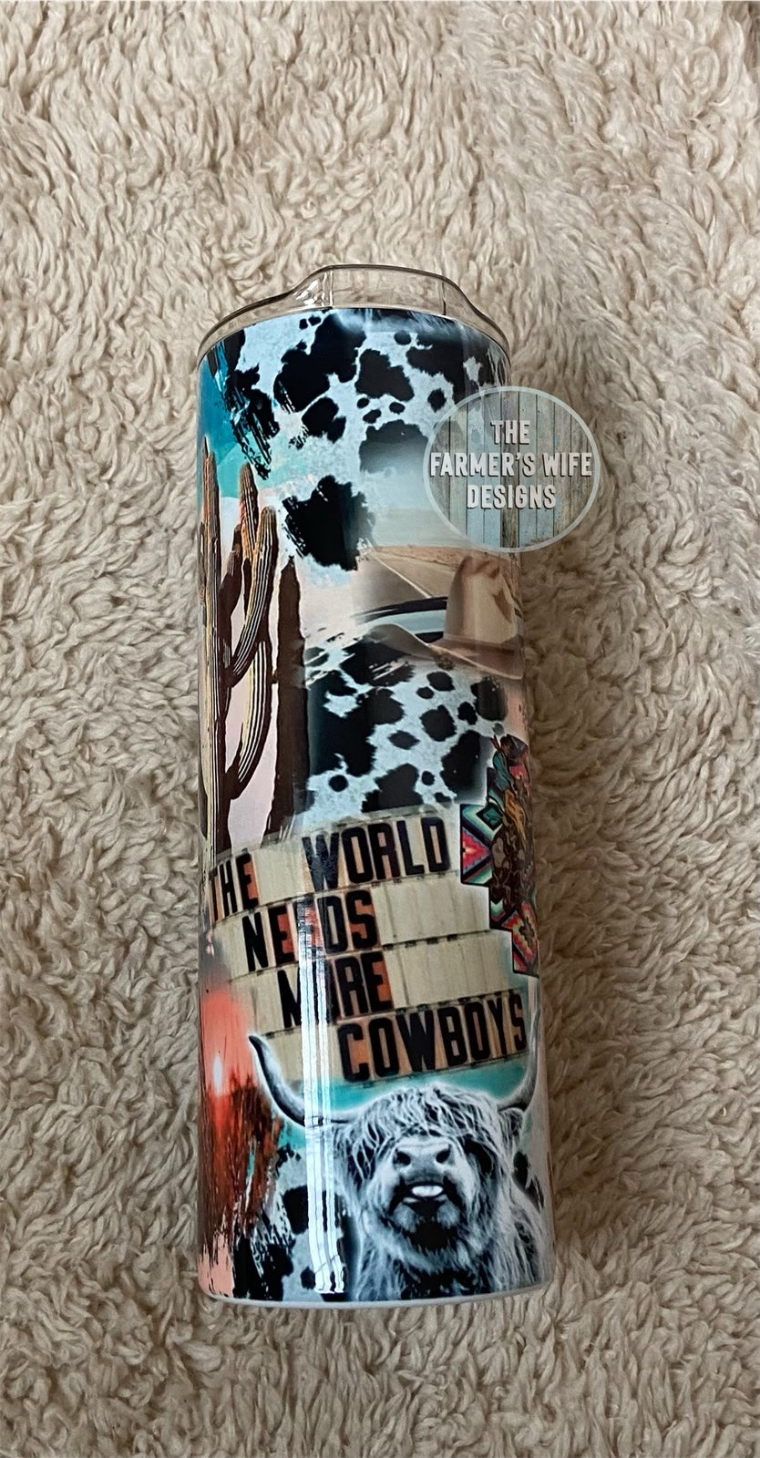 Cowboys Tumbler – The Farmer's Wife Designs