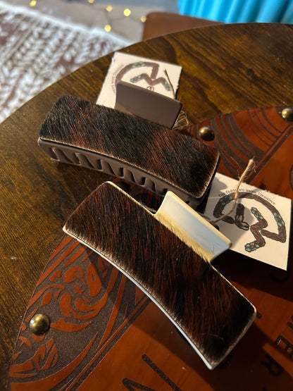 Leather Claw Clips RTS