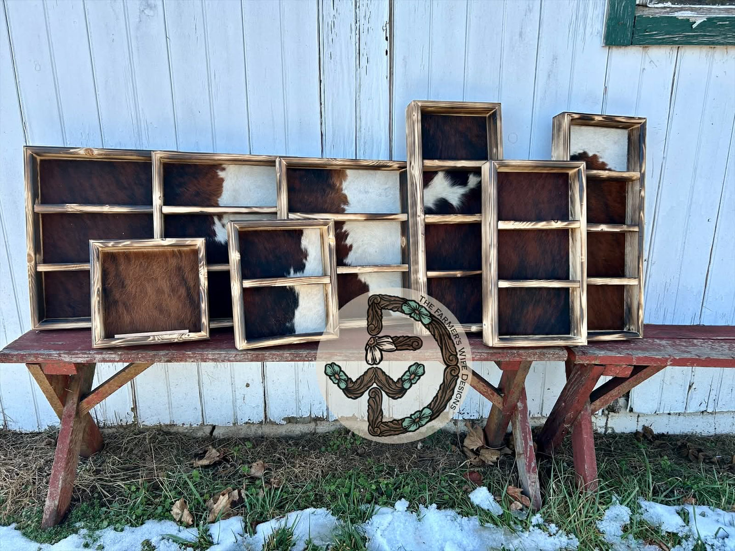 *Ready to Ship*Wooden Hanging Buckle Display