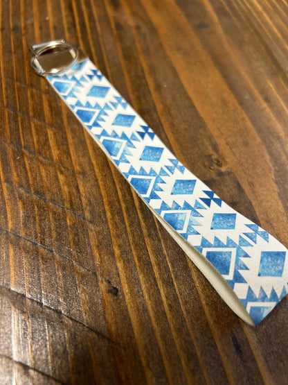 Faux Leather Key Fobs