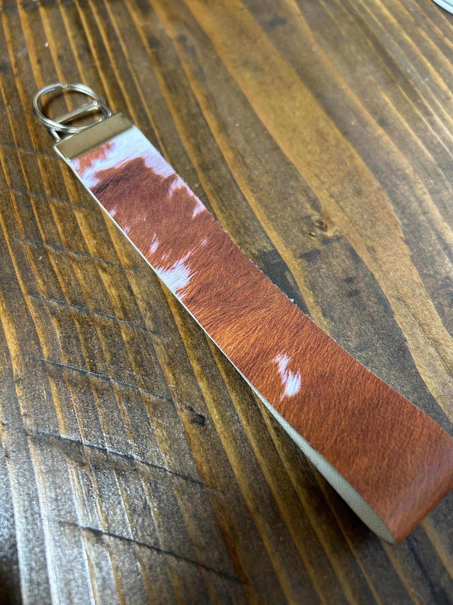 Faux Leather Key Fobs