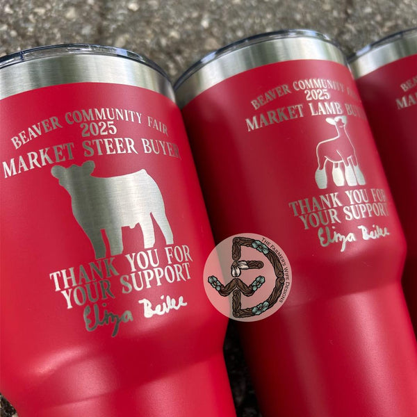 Engraved Buyers Tumbler