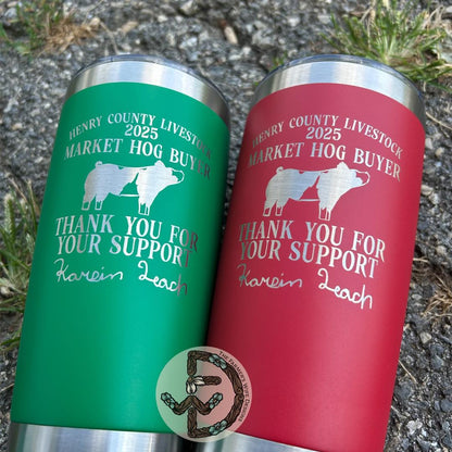 Engraved Buyers Tumbler