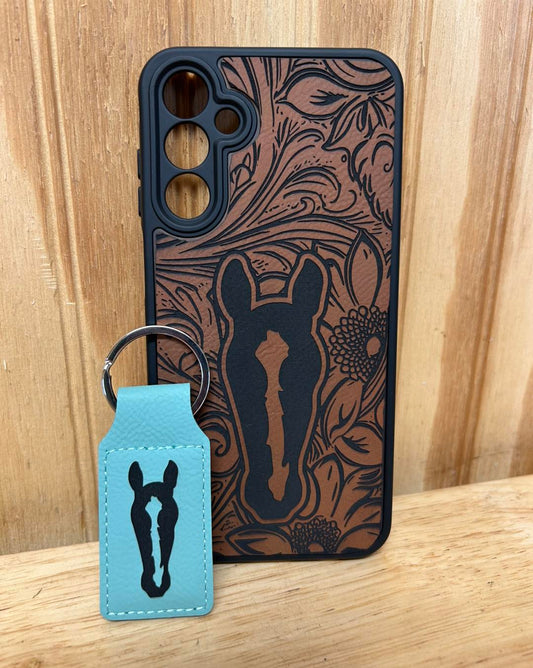 Horse Markings Custom Engraved Phone Case