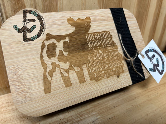 Lunch Container w/ Bamboo Lid