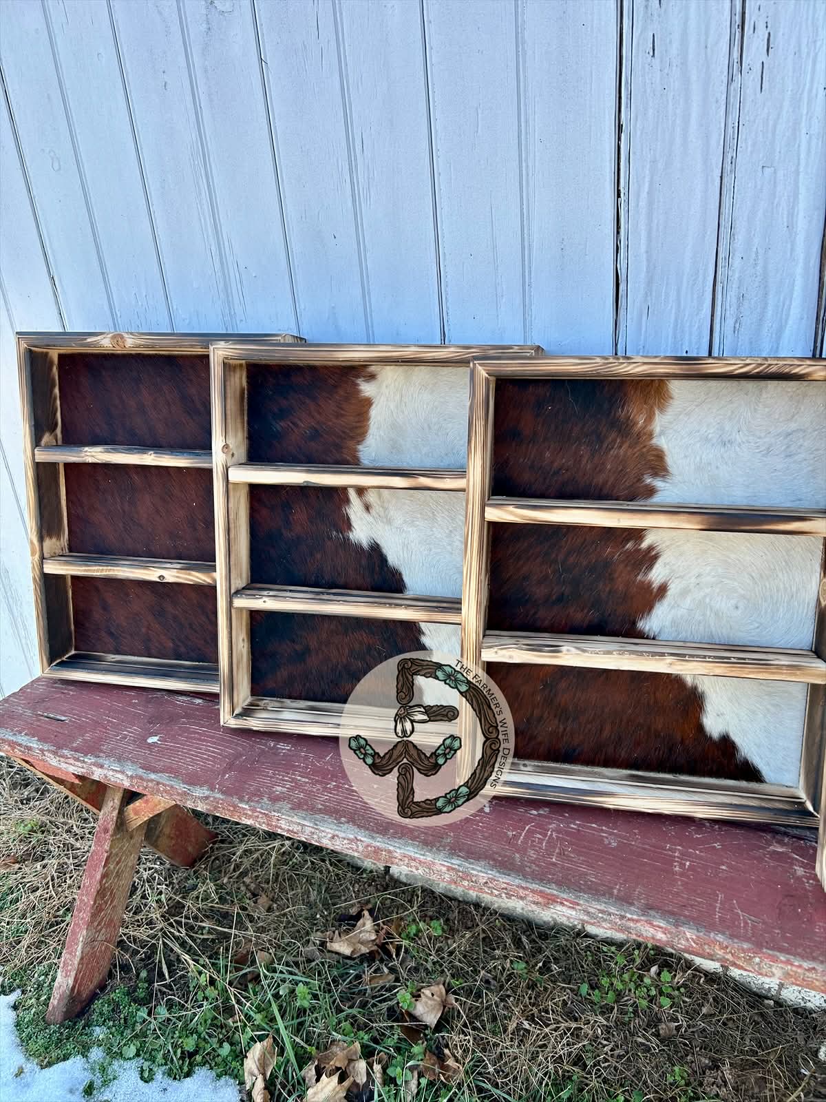 *Ready to Ship*Wooden Hanging Buckle Display