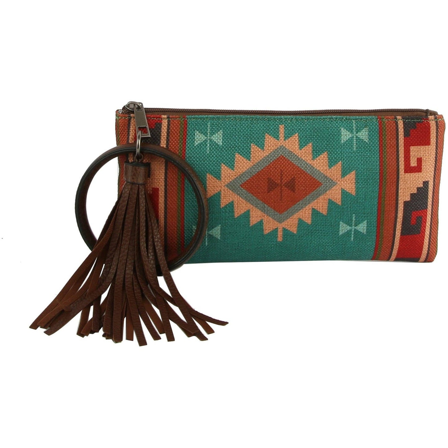 Aztec Clutch Wristlet Women Wallet Evening Bag
