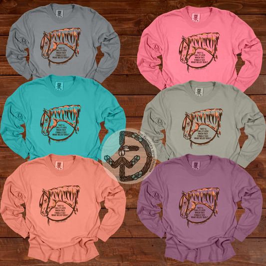 Exclusive Design Long Sleeve - Comfort Colors