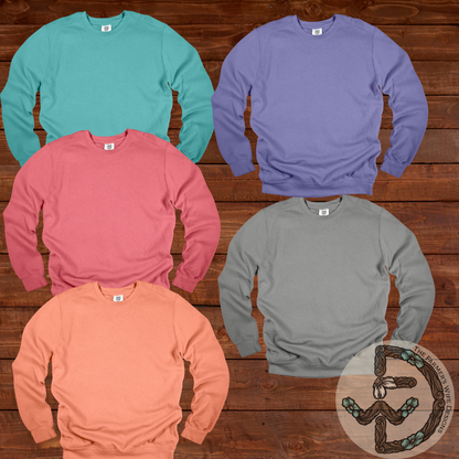 Exclusive Design Crewneck - Comfort Colors
