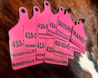 Livestock Tags