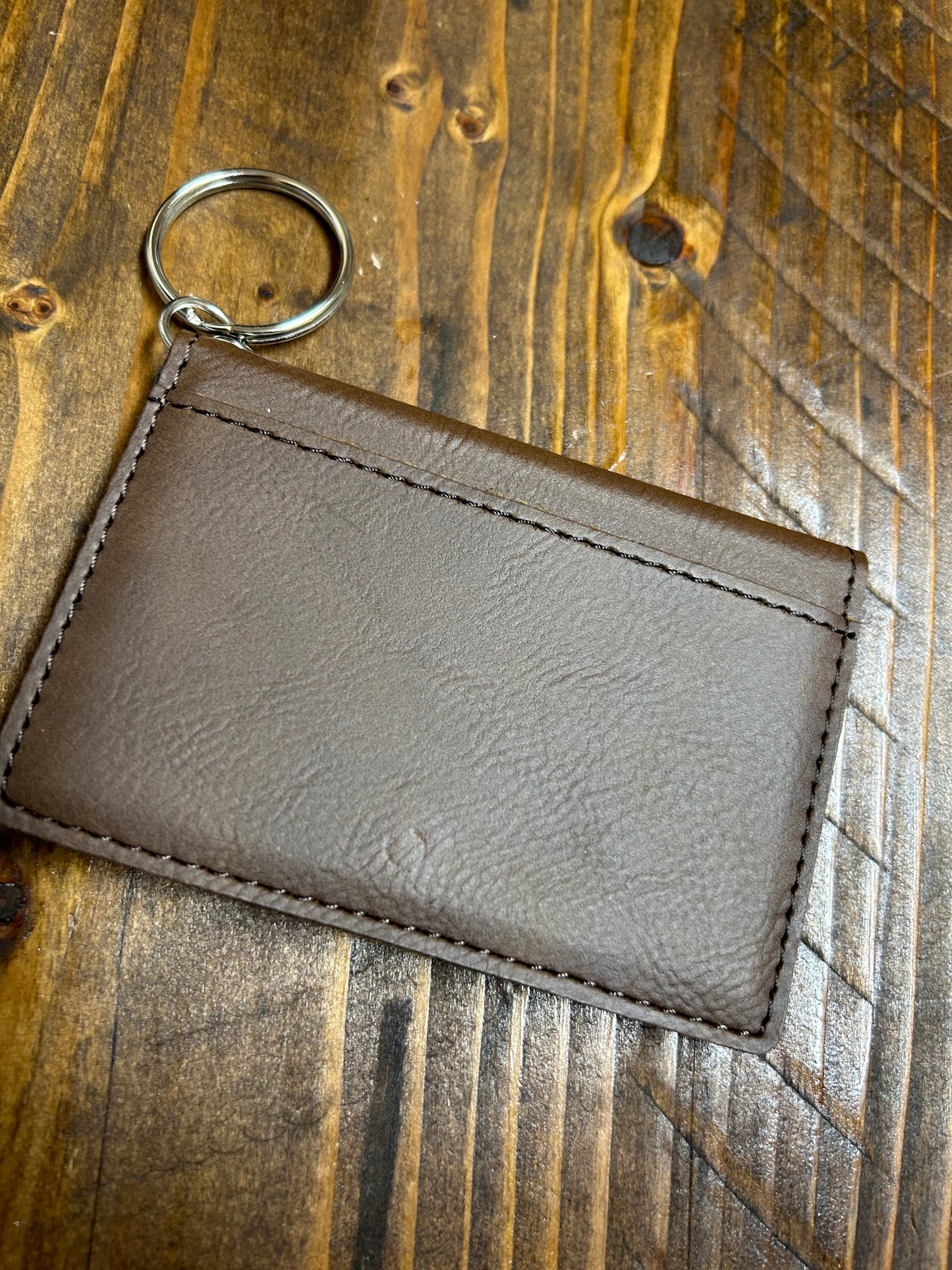 Engraved Keyring Wallet