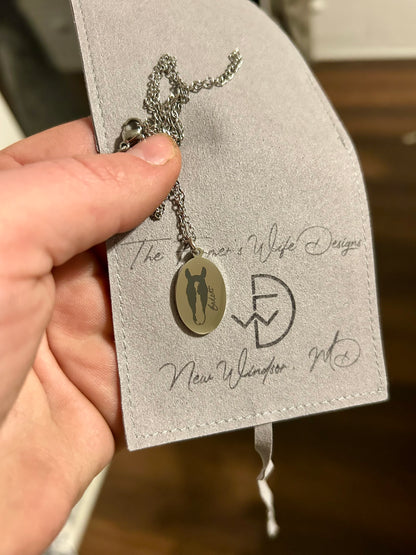 Horse Marking Necklace