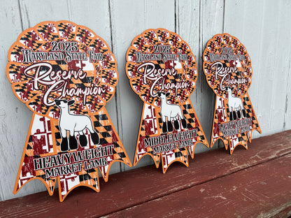 Rosette Award Plaques