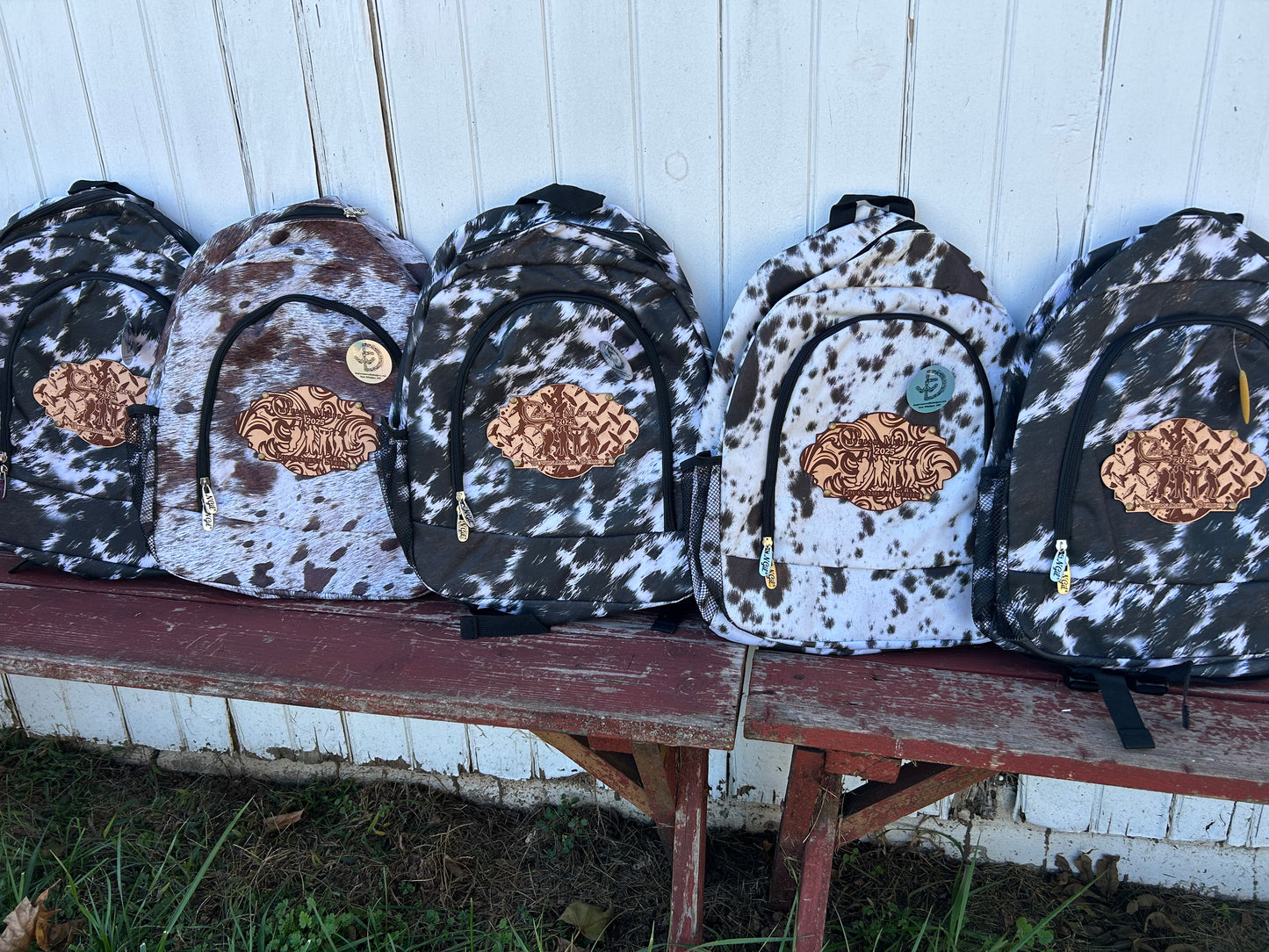 Canvas Printed Backpack