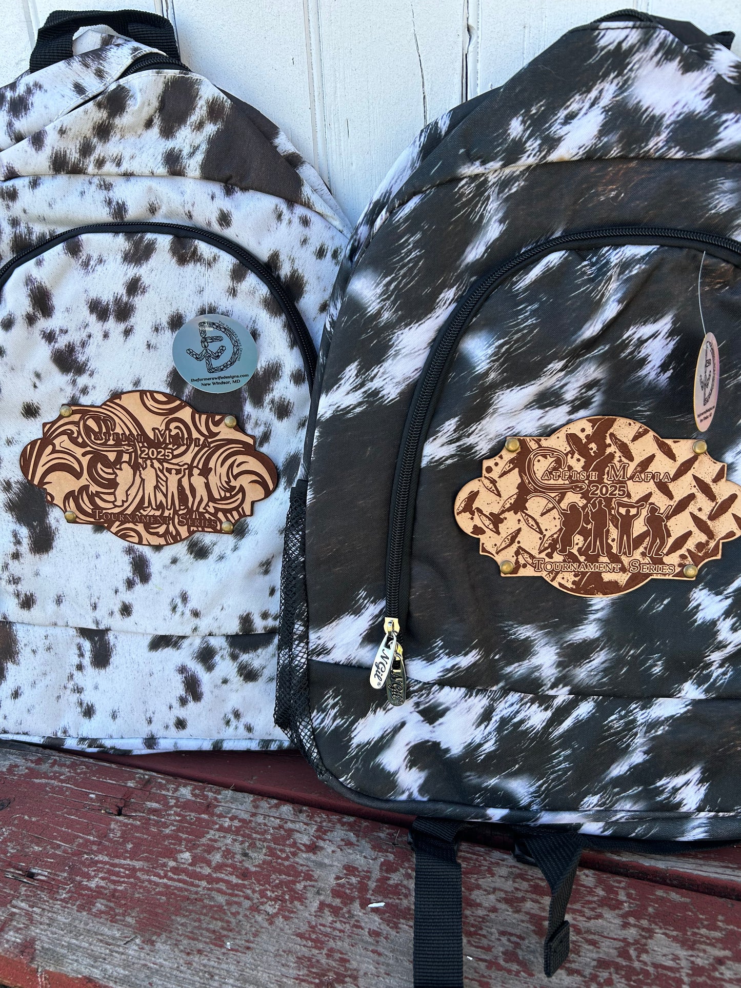 Canvas Printed Backpack