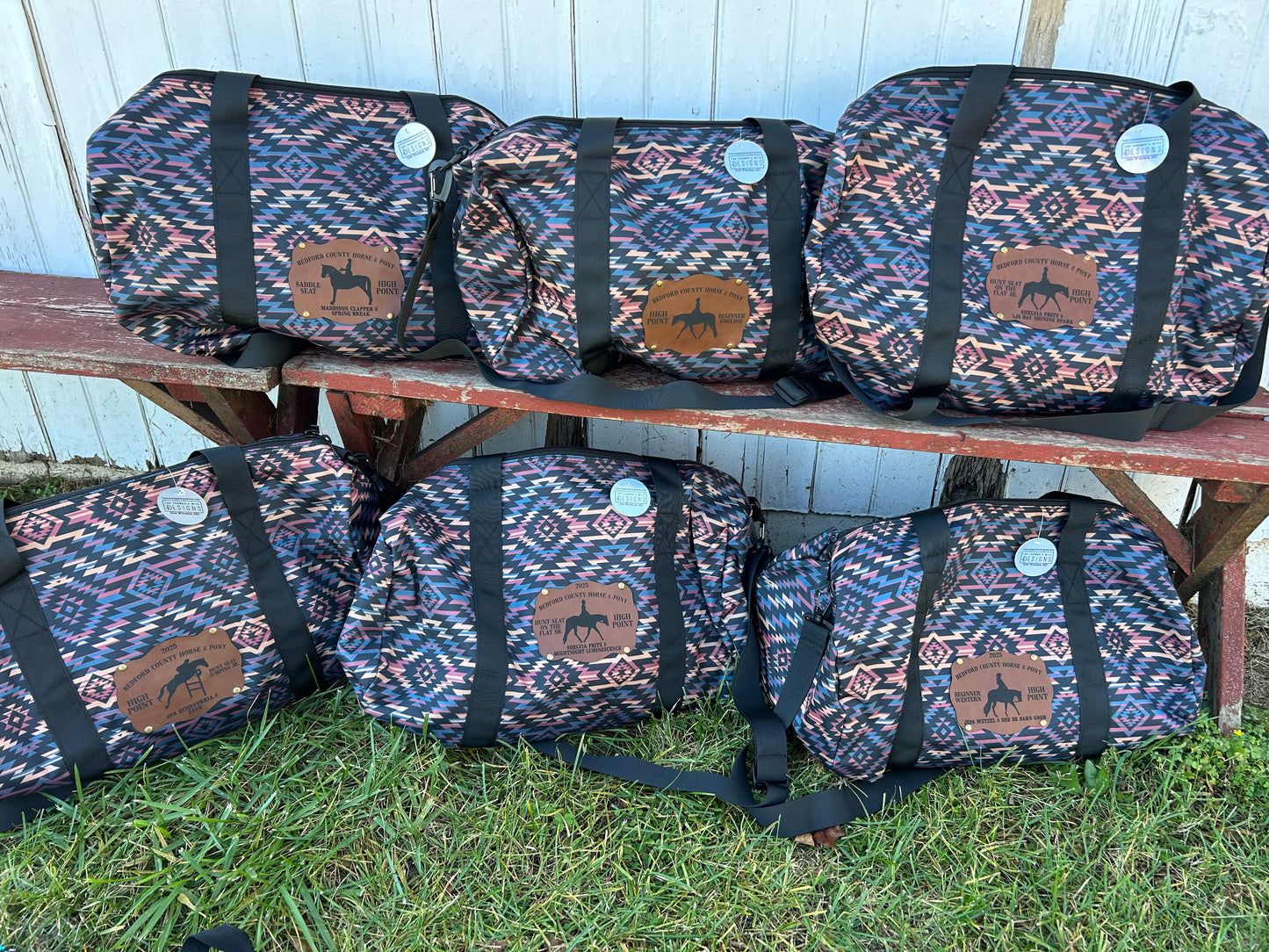 Canvas Printed Duffle Bag