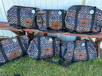 Canvas Printed Duffle Bag