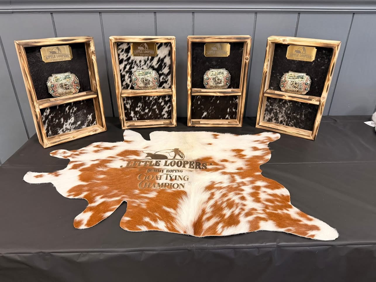 Wooden Hanging Buckle Display - Made to Order