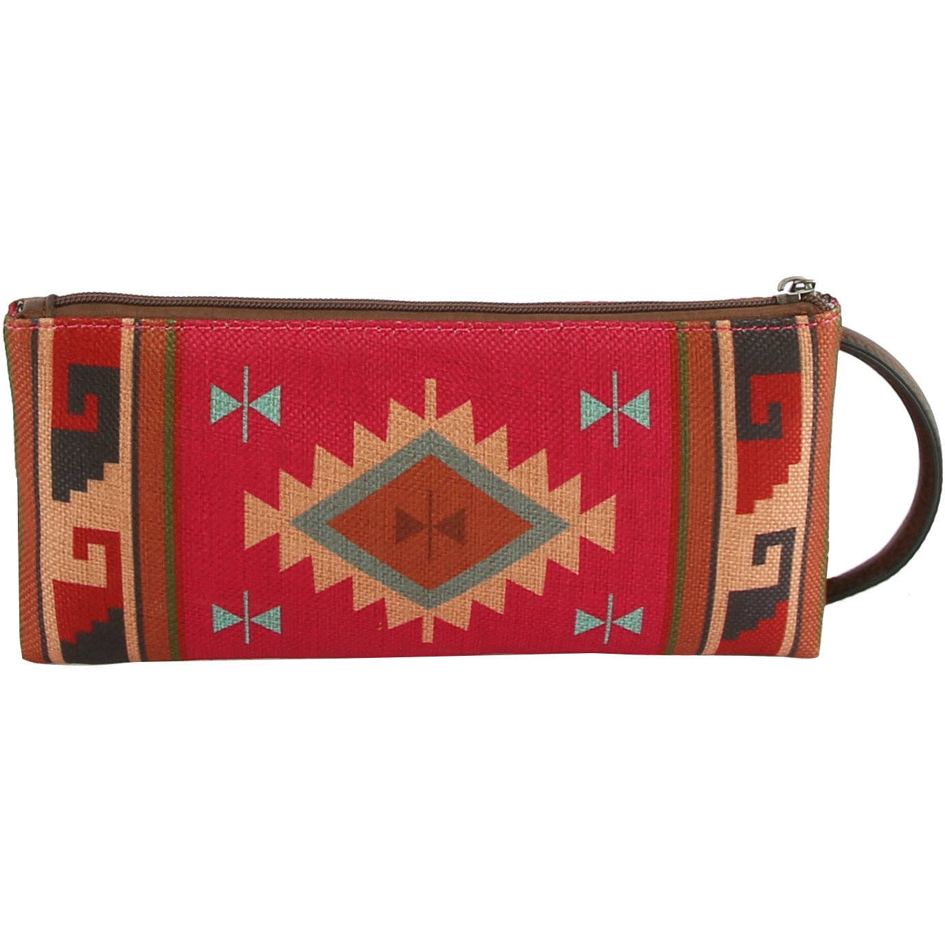 Aztec Clutch Wristlet Women Wallet Evening Bag