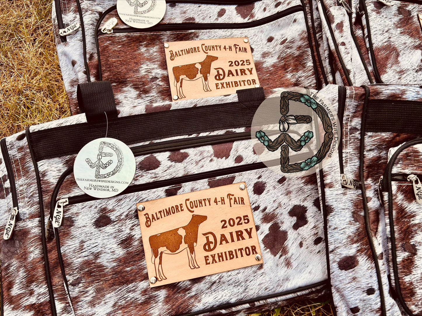 Canvas Printed Duffle Bag