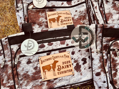 Canvas Printed Duffle Bag
