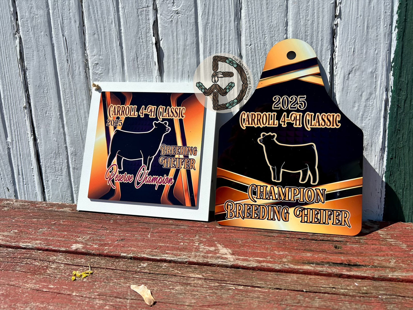 Ear Tag Plaque