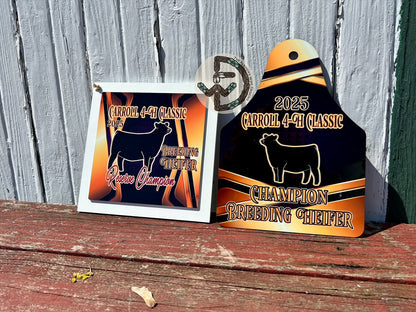 Ear Tag Plaque