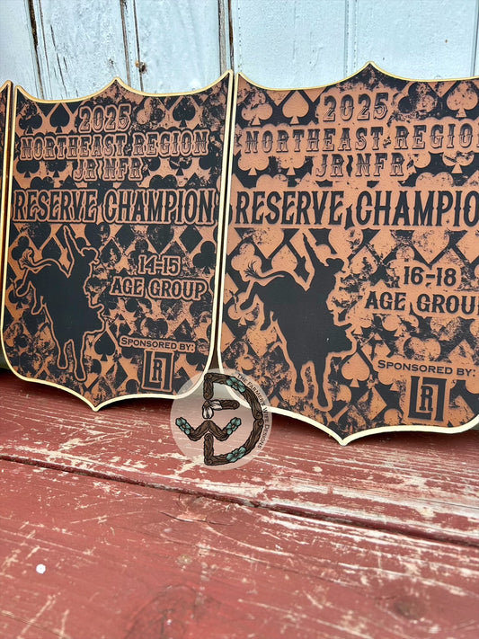 Back Number Plaque