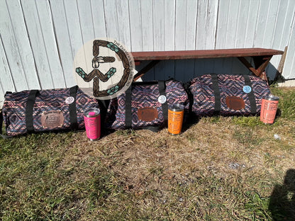 Canvas Printed Duffle Bag