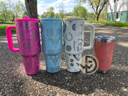 Ready to Ship Engraved Tumbler