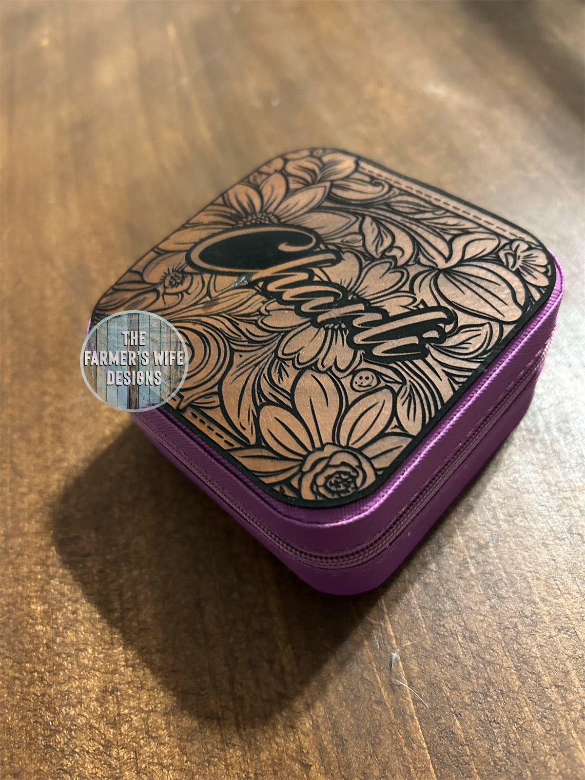 Travel Jewelry Box-Custom Order