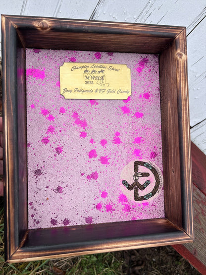 Wooden Hanging Buckle Display - Made to Order