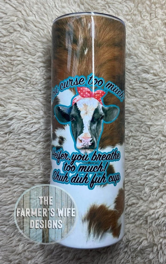 Cowboys Tumbler – The Farmer's Wife Designs