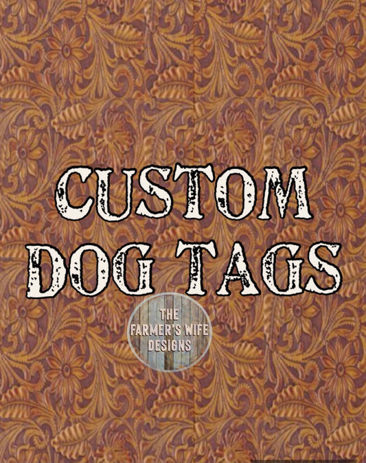 Custom Dog Tags