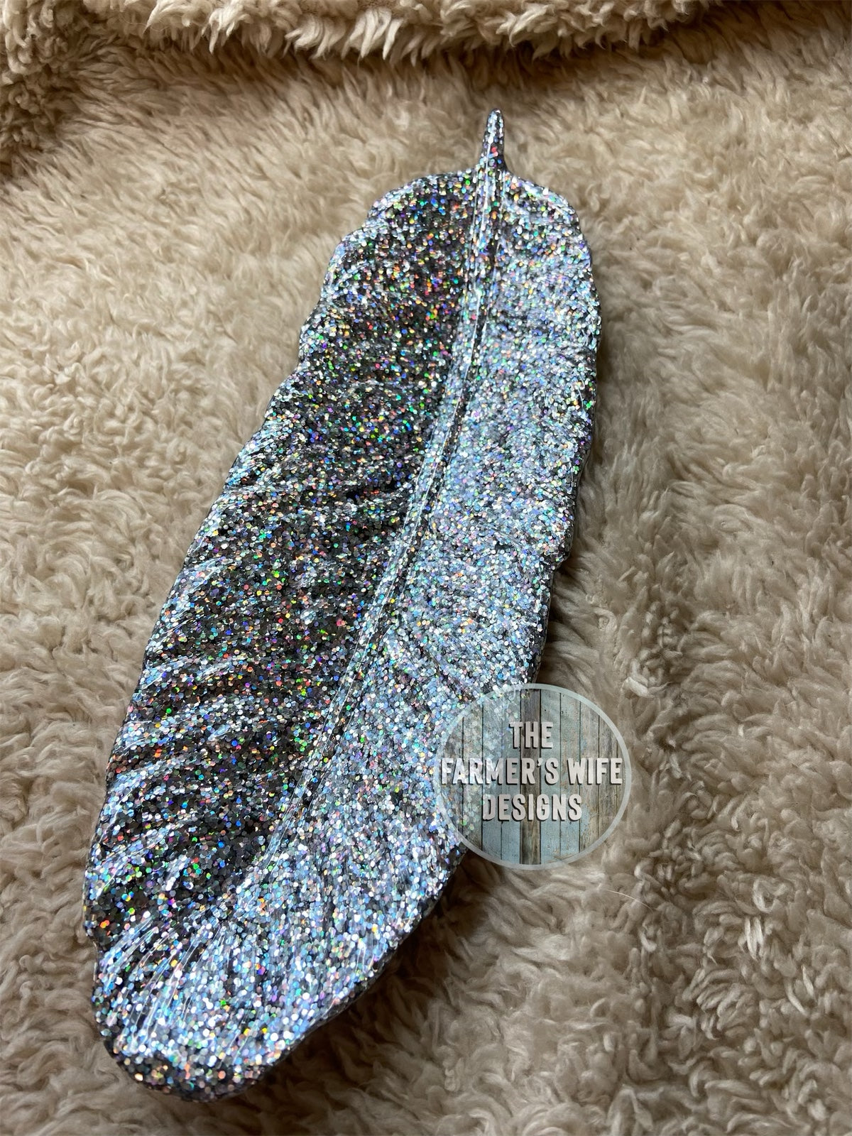 Custom Feather Trinket Dish