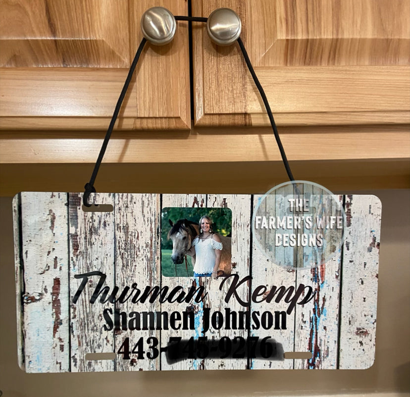 Custom Stall Signs